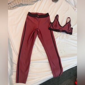 ALO Yoga Pink Activewear Set